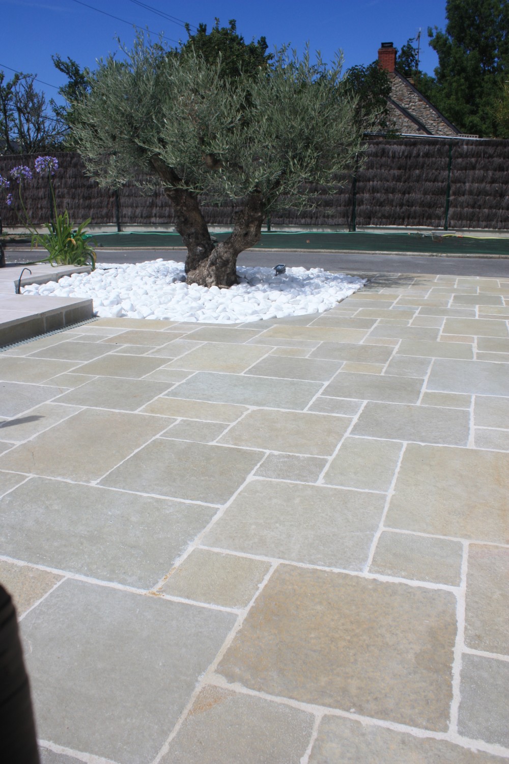 Atlantic Sud Paysage dallage pierre naturelle à Bouaye