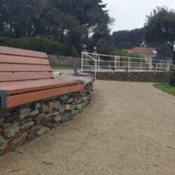 Atlantic Sud Paysage muret pierre maçonné à Pornic