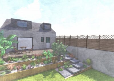 Création de jardin à Saint-Herblain avec Atlantic Sud Paysage