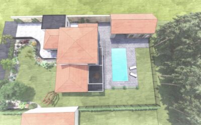 Projet 3D création paysagère à Pornic